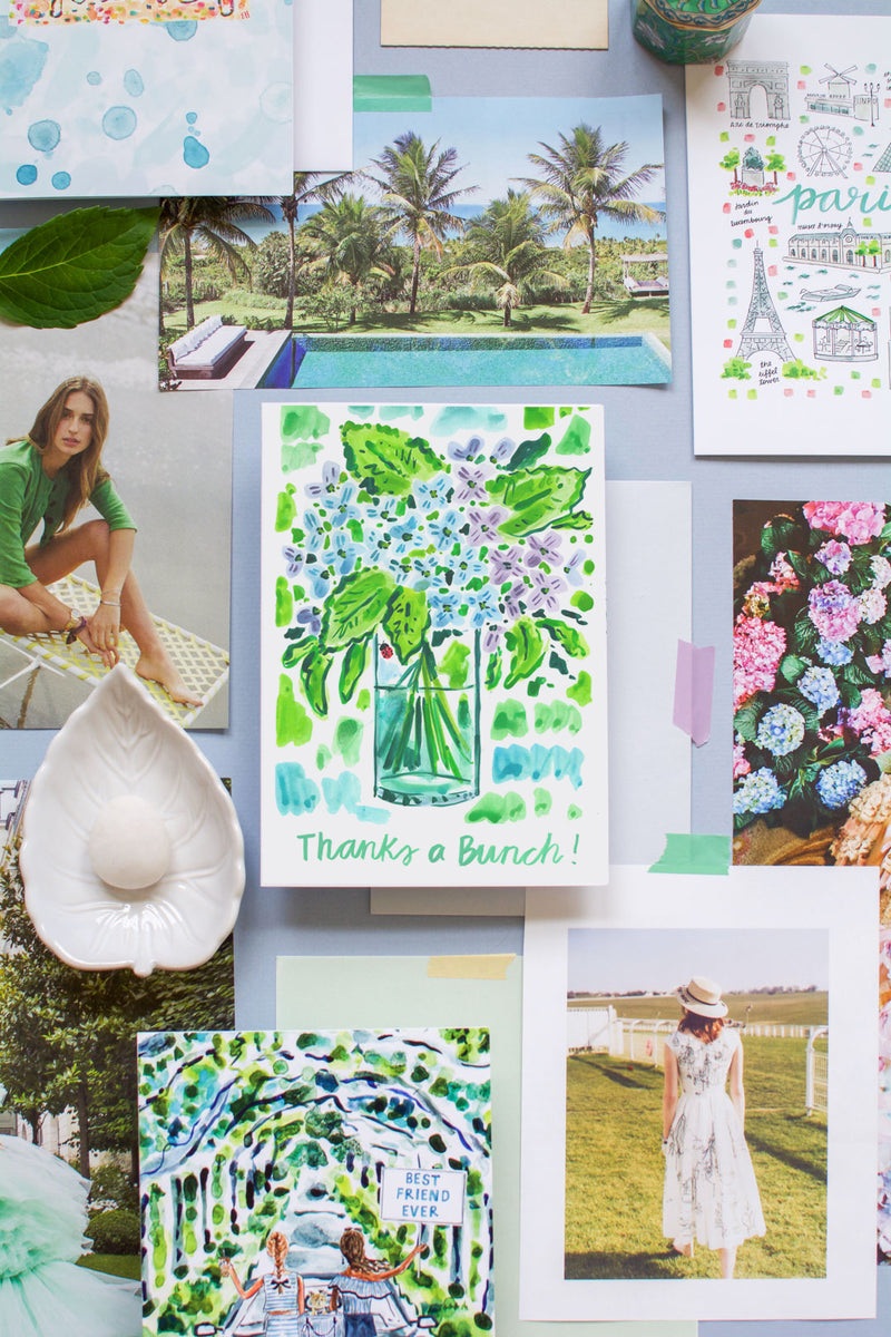 Thanks a Bunch (Hydrangeas) Card
