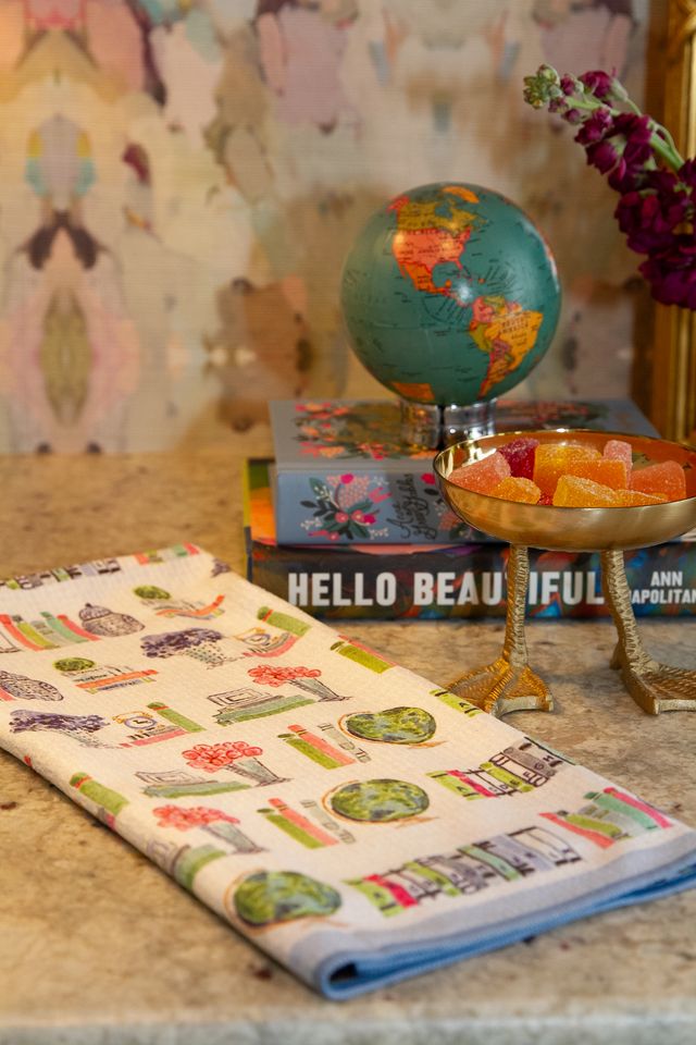 Believe in Your-Shelf Double-Sided Tea Towel