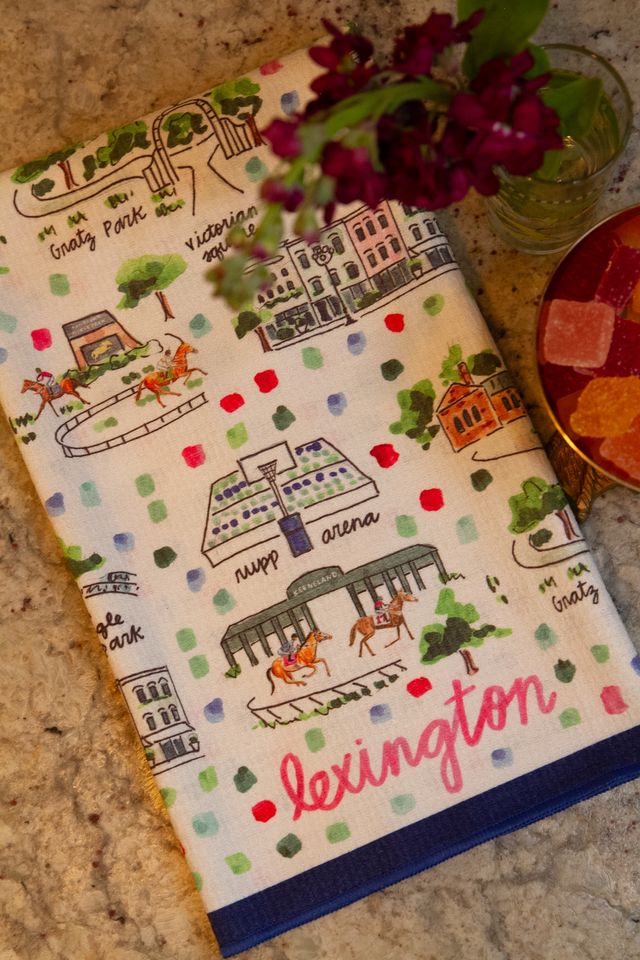 Lexington Double-Sided Tea Towel