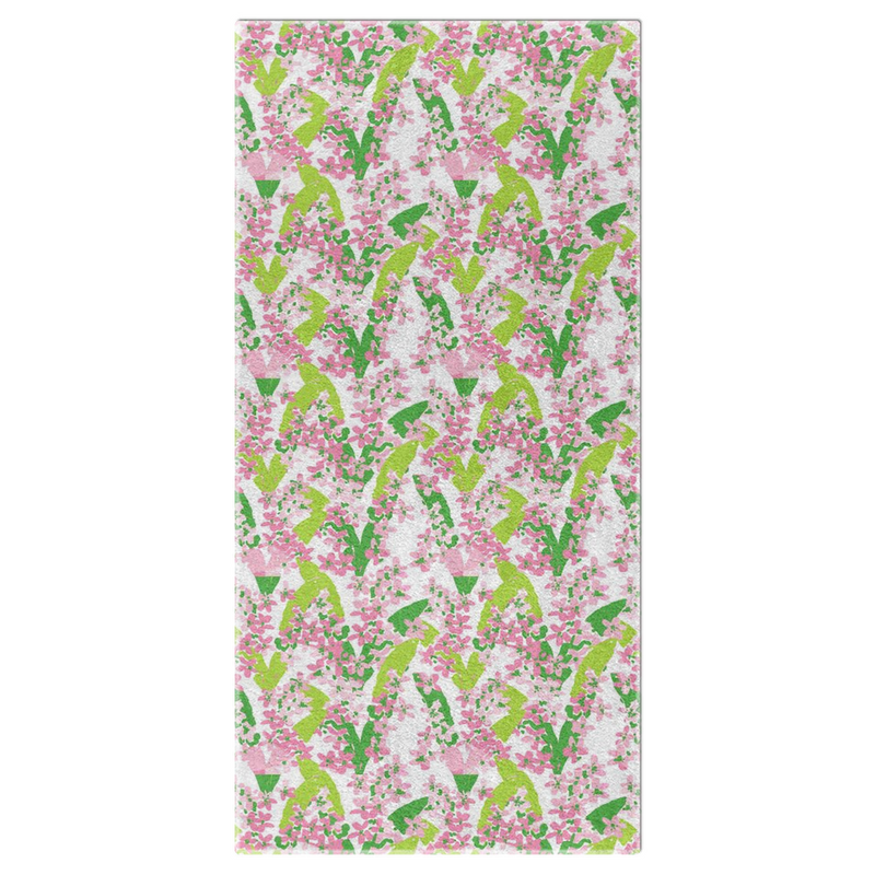 Sunshine Petals Pink Towel