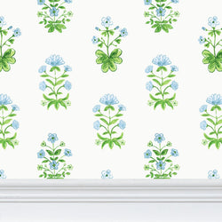 Pomander Wallpaper- Blue