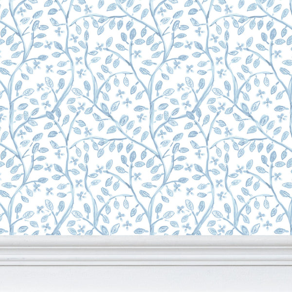 Cezanne Wallpaper - Blue
