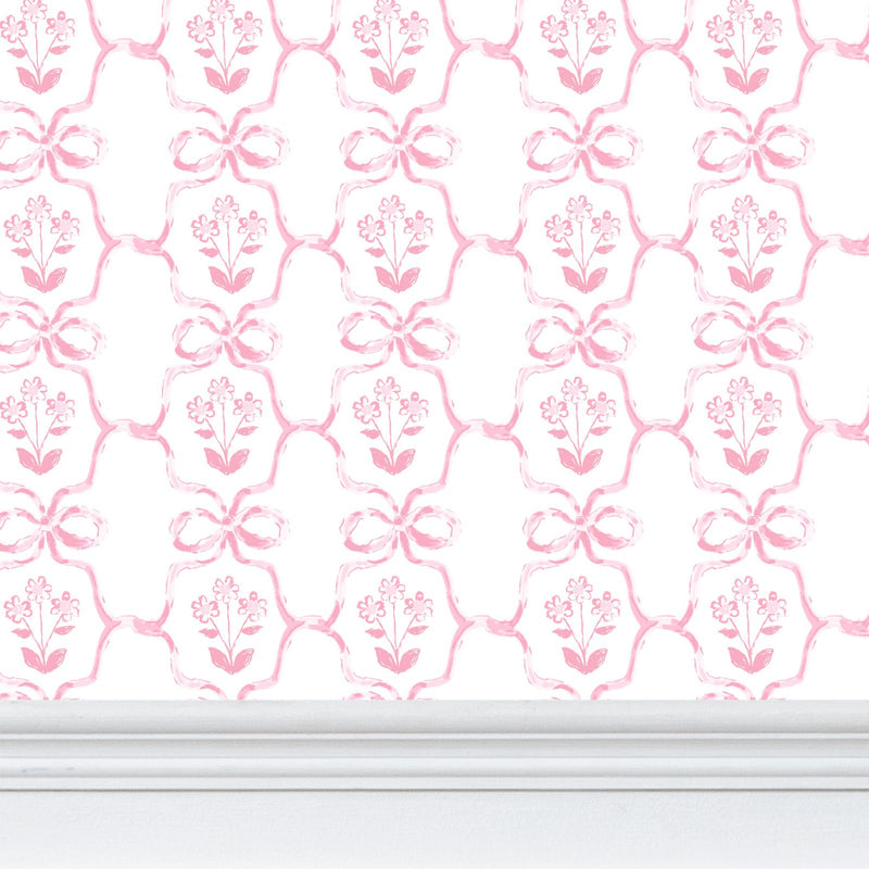 Trois Wallpaper - Pink