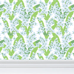 Sunshine Petals Wallpaper - Blue