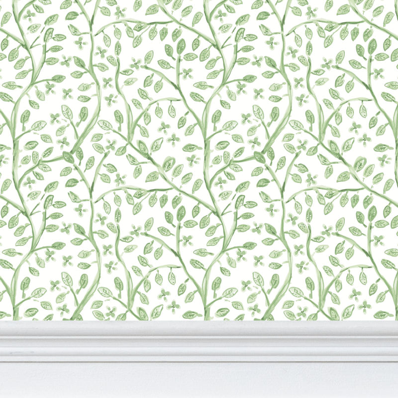 Cezanne Wallpaper- Green