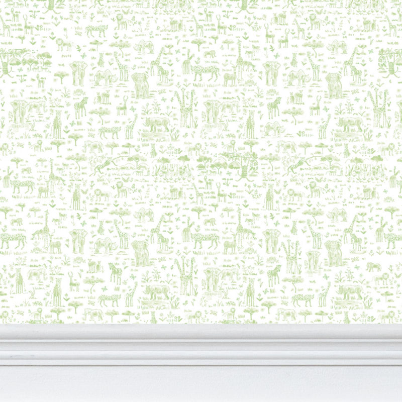 Safari Wallpaper - Green