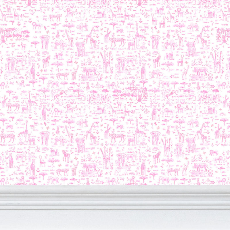 Safari Wallpaper- Pink