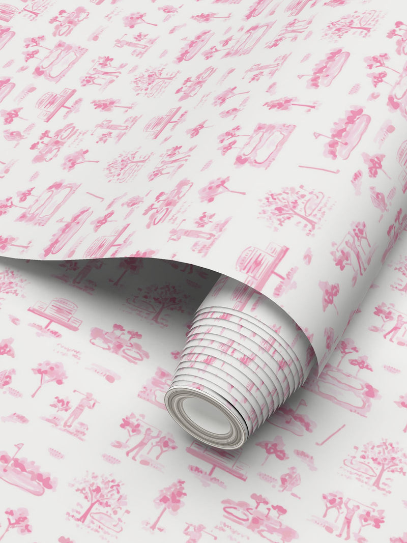 Kyger Wallpaper- Light Pink