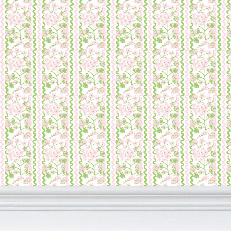 Garden Rio Wallpaper- Pink