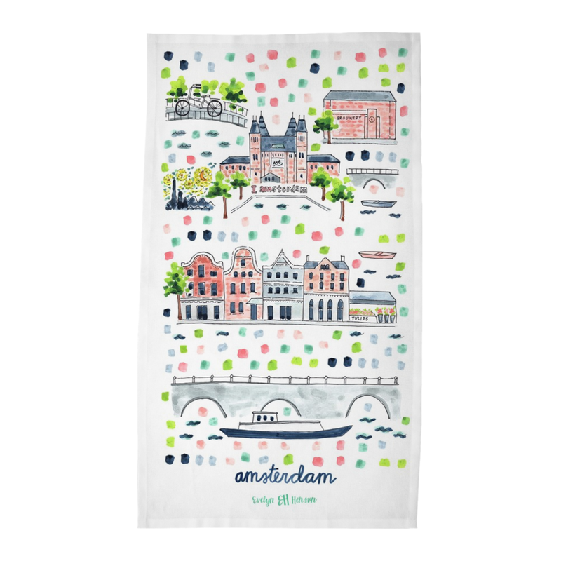 Amsterdam Tea Towel