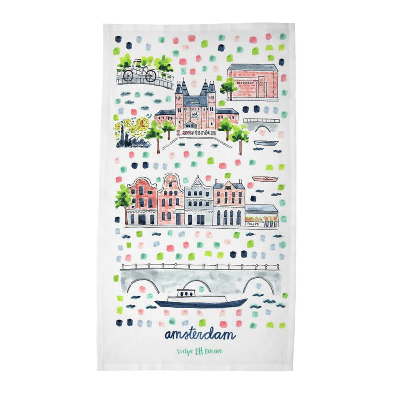 Amsterdam Tea Towel