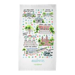 Auburn, AL Tea Towel