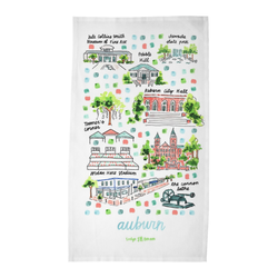 Auburn, AL Tea Towel