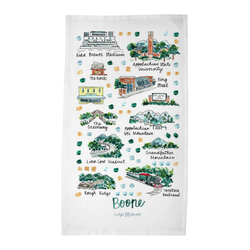 Boone, NC Tea Towel