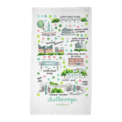 Chattanooga, TN Tea Towel