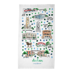 Durham, NC Tea Towel