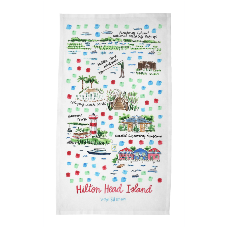 Hilton Head Island Tea Towel