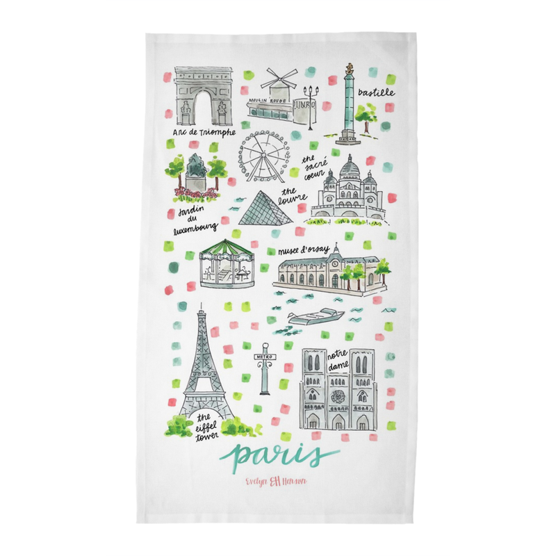 Paris Tea Towel