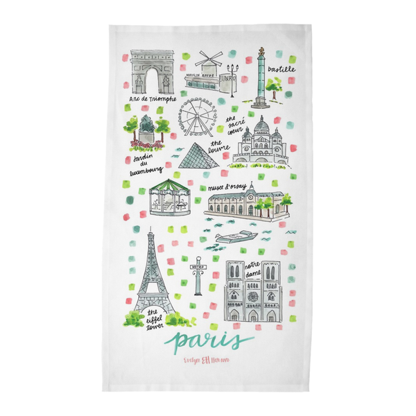 Paris Tea Towel