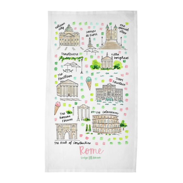 Rome Tea Towel