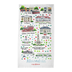 Alexandria, VA Tea Towel