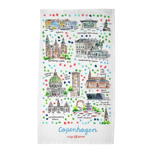 Copenhagen Tea Towel