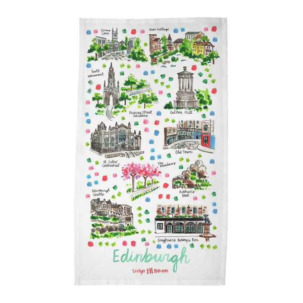 Edinburgh Tea Towel