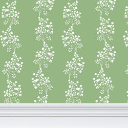 Love Fern Wallpaper - Green