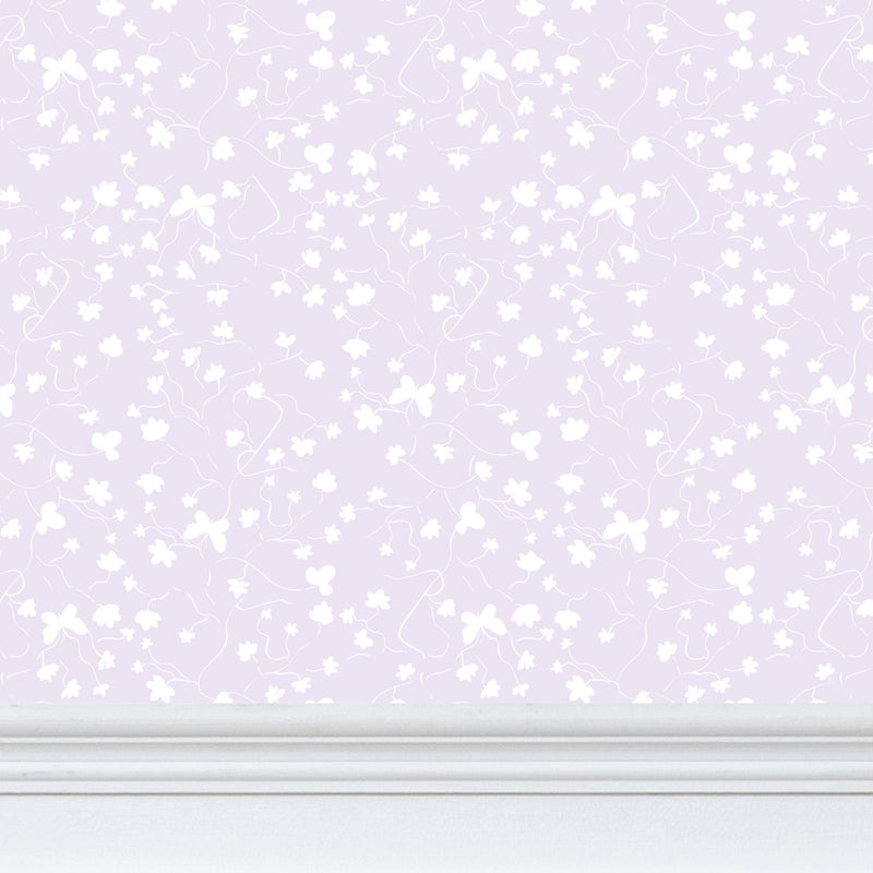 Papillon Wallpaper- Lavender