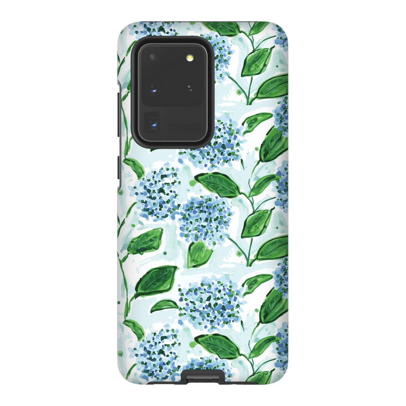 Phone Case, Hydrangea Blue Print