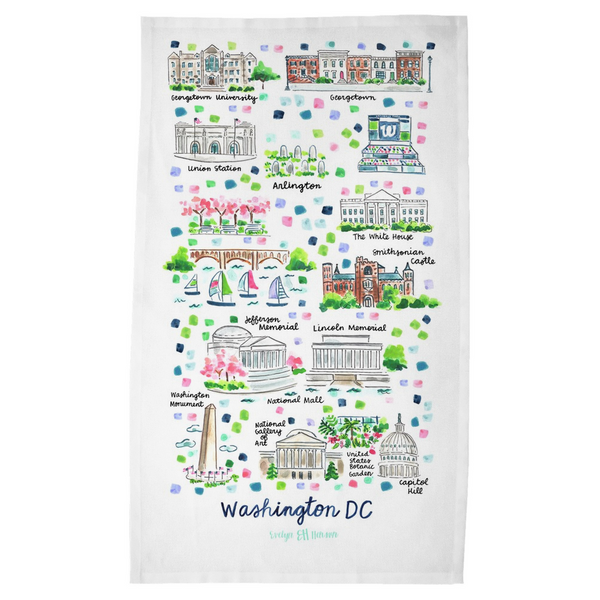 Washington DC Tea Towel