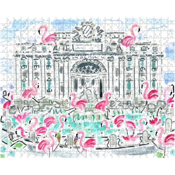 Flamingo to Rome Puzzle