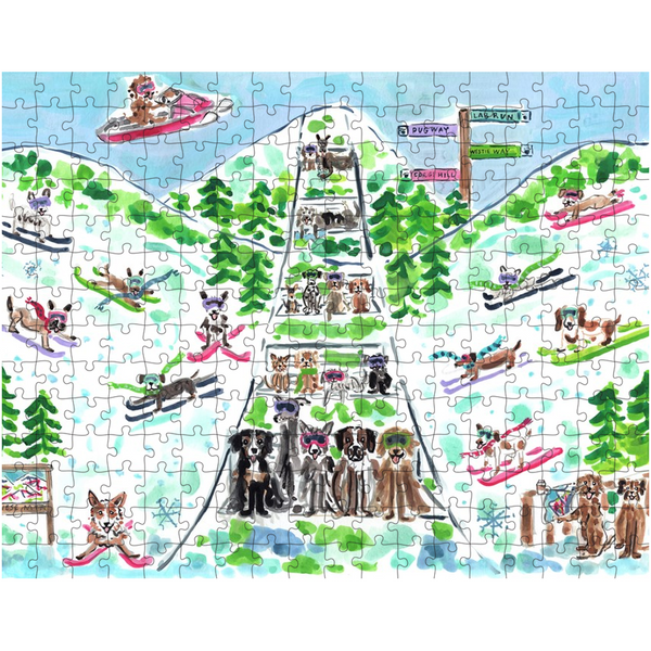 Bernese Mountain Ski Resort Puzzle