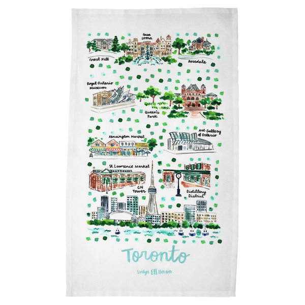 Toronto, Canada Tea Towel