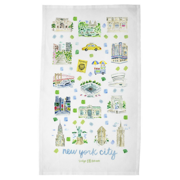 New York City No. 2 Tea Towel