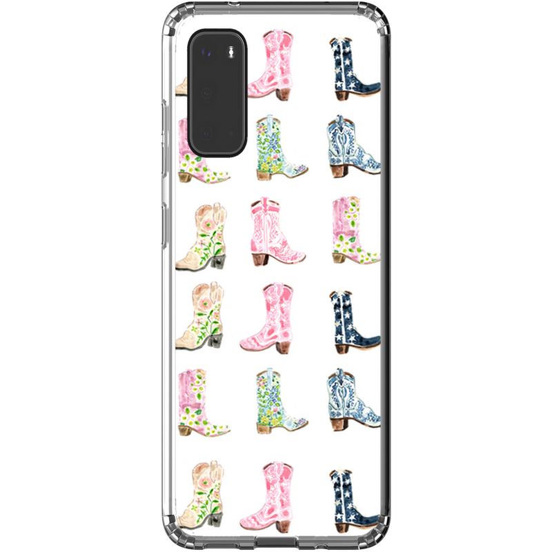 Phone Case, Cowgirl Boots Print