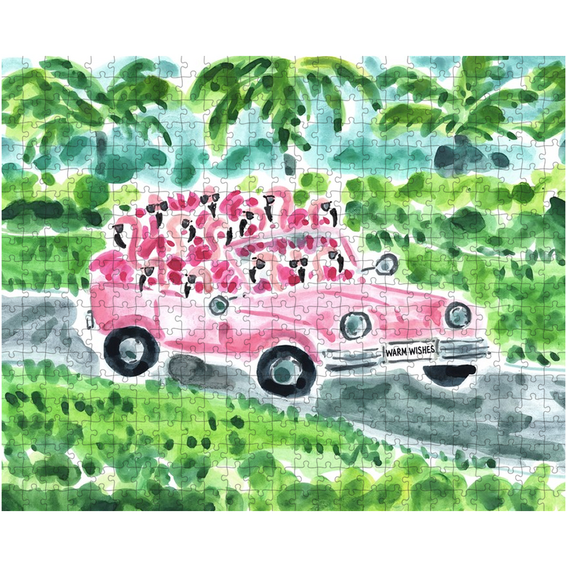 Flamingo to Palm Beach Puzzle