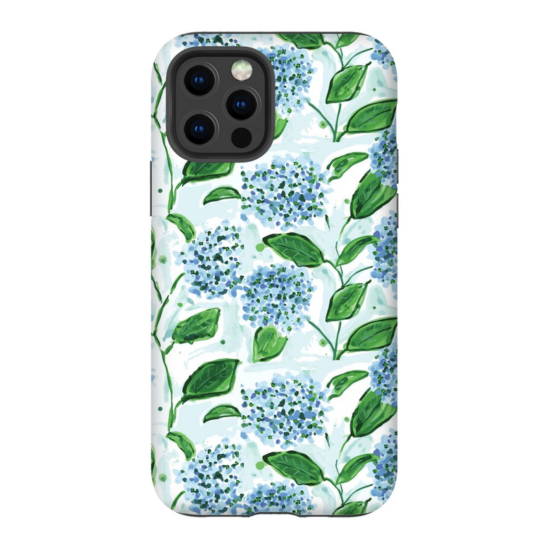 Phone Case, Hydrangea Blue Print