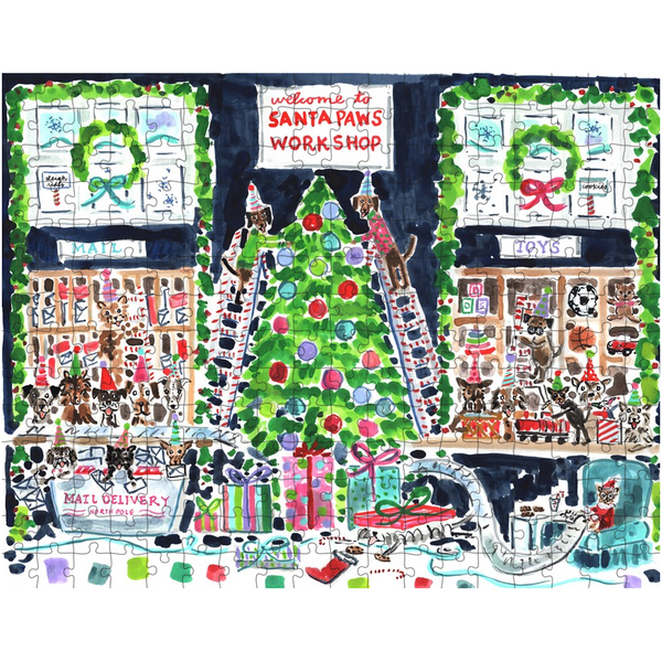Santa Paws Workshop Puzzle