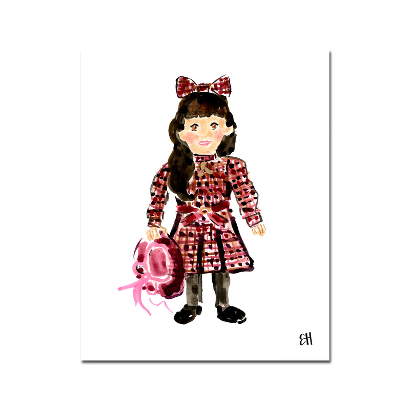 American Girl Doll Prints Evelyn Henson
