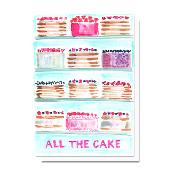 All The Cake Card