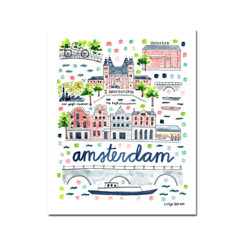 "Amsterdam" Fine Art Print
