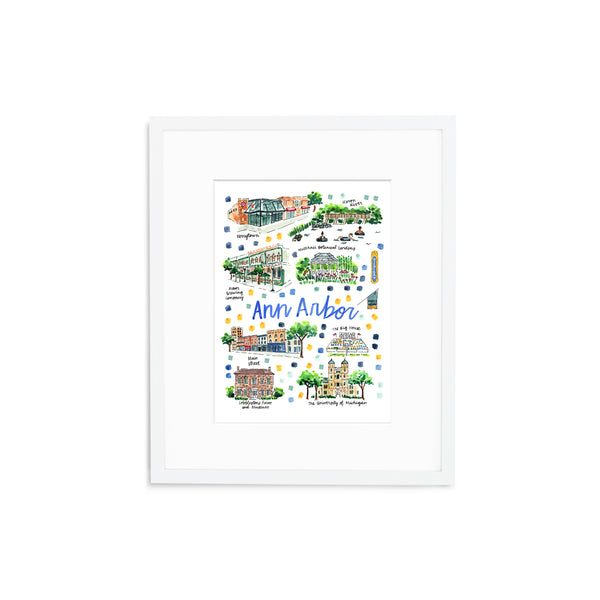 "Ann Arbor, MI" Fine Art Print