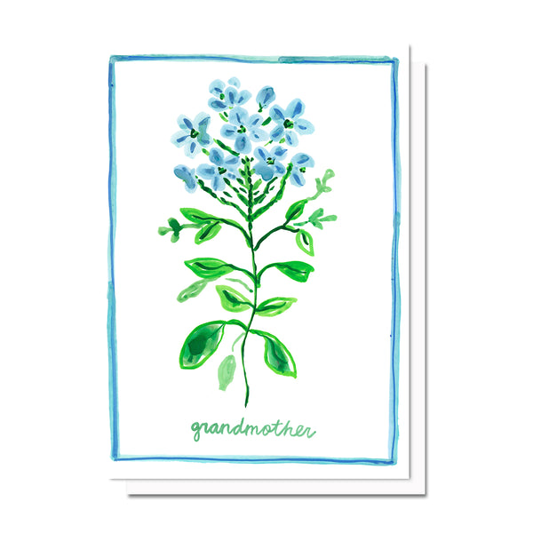 Grandmother Hydrangea Card