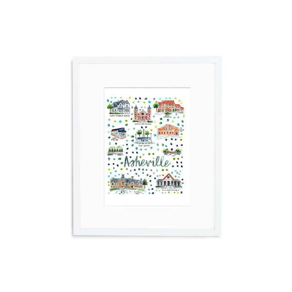 "Asheville, NC" Fine Art Print