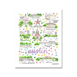 "Austin, TX" Fine Art Print