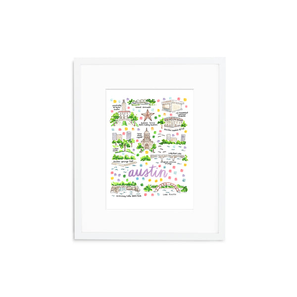 "Austin, TX" Fine Art Print