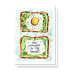 Avocado Toast Card