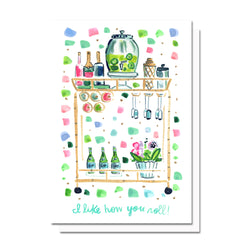 Bar Cart Card