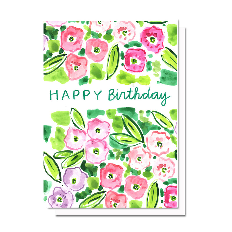 Birthday Florals Card